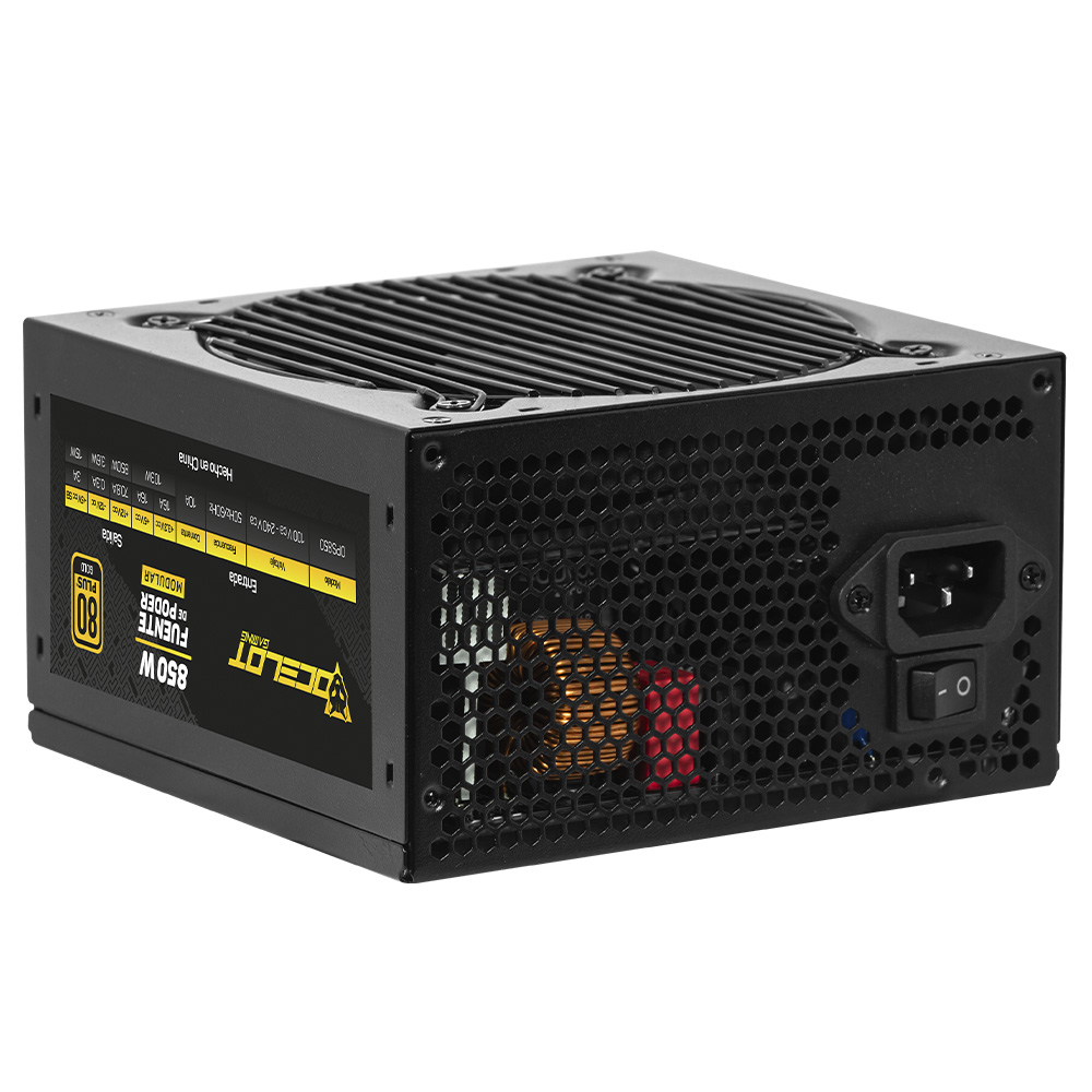 Foto 6 pulgar | Fuente de Poder Ocelot Gaming OPS850 de 850w ATX Modular 80+ Gold