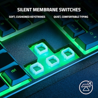 Foto 2 | Teclado Alámbrico Razer Ornata X3 X Negro