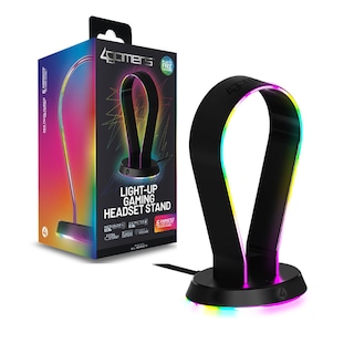 Foto 1 | Base Para Audífonos Gamers 4gamers Light-up Stand: Soporte Rgb Con Conexión Usb.