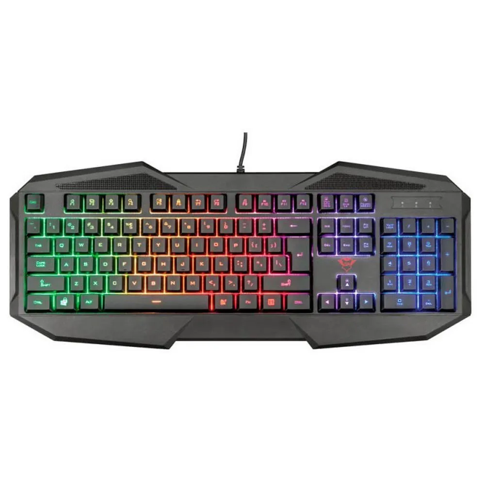 Foto 3 pulgar | Kit 4 En 1 Trust Gaming Bundle Gxt1180rw Teclado, Diadema, Mouse,mouse Pad