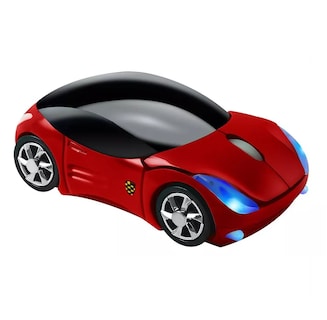 Foto 5 | Ratón Inalámbrico 2,4 G Lab.G con Forma de Coche Deportivo Rojo