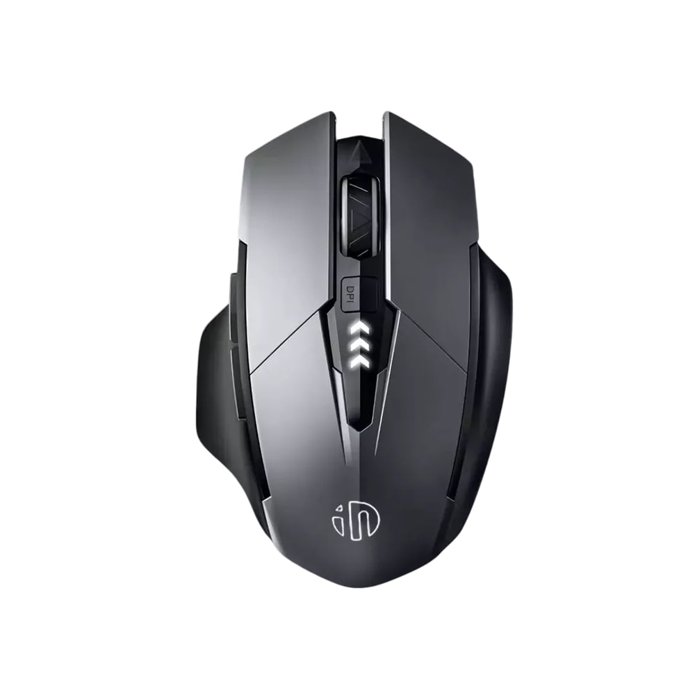 Mouse Inalámbrico Bluetooth Recargable Belug 2.4g 3modos Negro $582