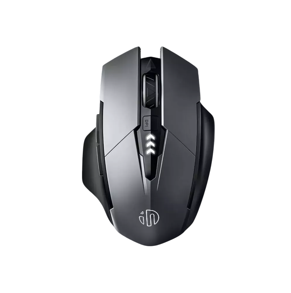 Mouse Inalámbrico Bluetooth Recargable Belug 2.4g 3modos Negro