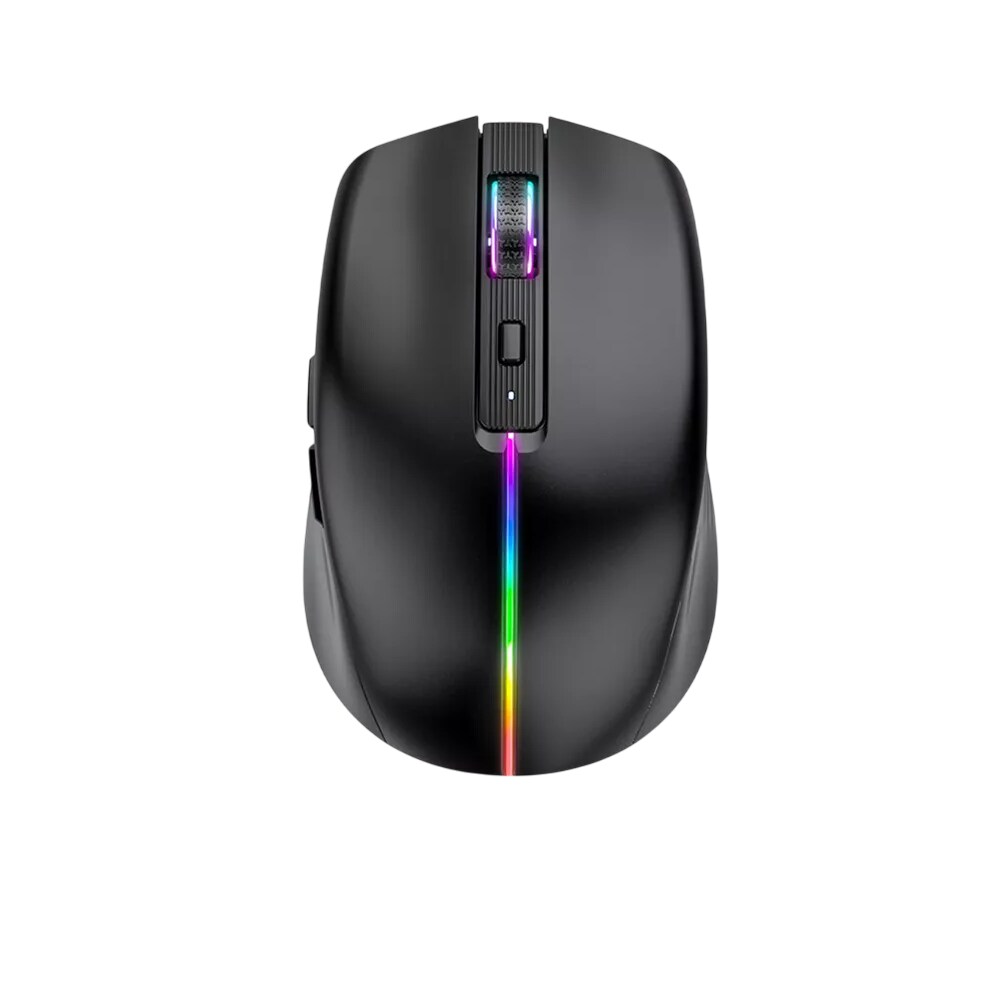 Mouse Inalámbrico Bluetooth Recargable Lab.G 2.4g 3modos Negro $546