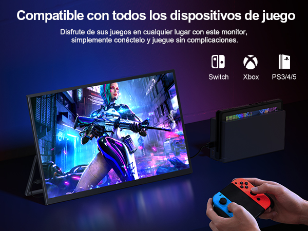 Foto 4 | Monitor Uperfect Umax 18.5 FHD IPS de 120 Hz con Altavoces Duales