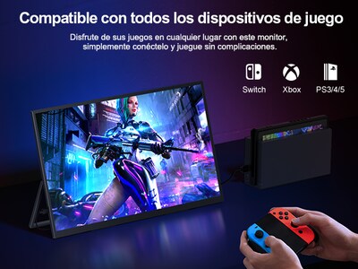 Foto 4 | Monitor Uperfect Umax 18.5 FHD IPS de 120 Hz con Altavoces Duales