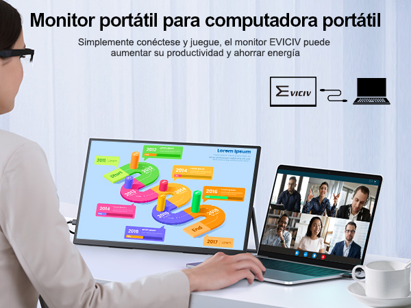 Foto 5 | Monitor Uperfect Umax 18.5 FHD IPS de 120 Hz con Altavoces Duales