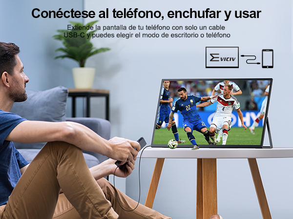 Foto 7 | Monitor Uperfect Umax 18.5 FHD IPS de 120 Hz con Altavoces Duales