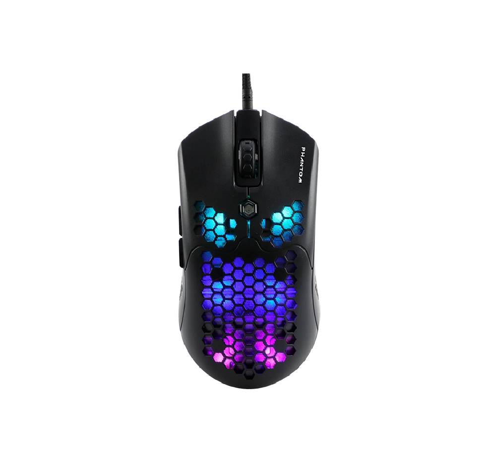 Foto 2 pulgar | Mouse Gamer Naceb Na-0954 Phantom 10000 Dpi Usb Negro