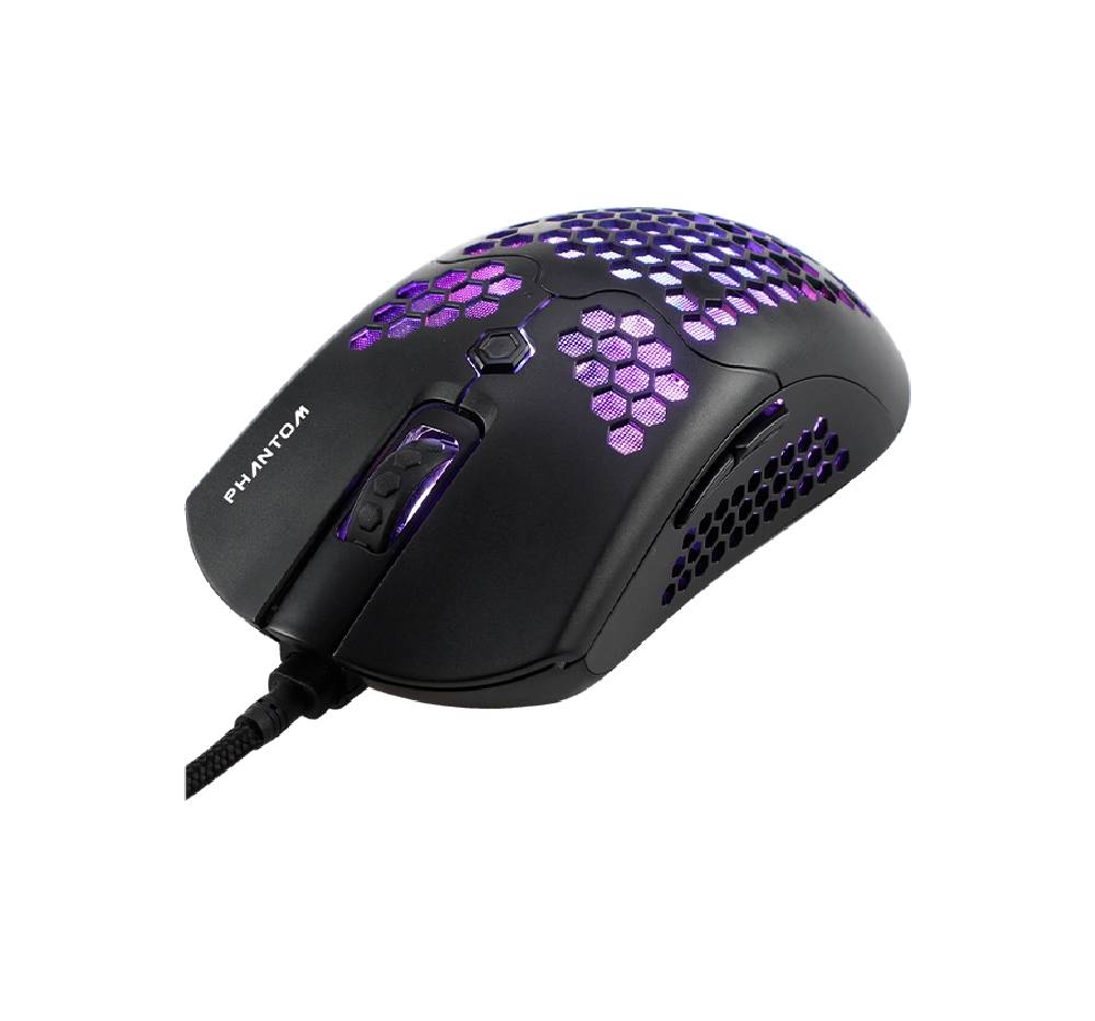 Foto 3 pulgar | Mouse Gamer Naceb Na-0954 Phantom 10000 Dpi Usb Negro