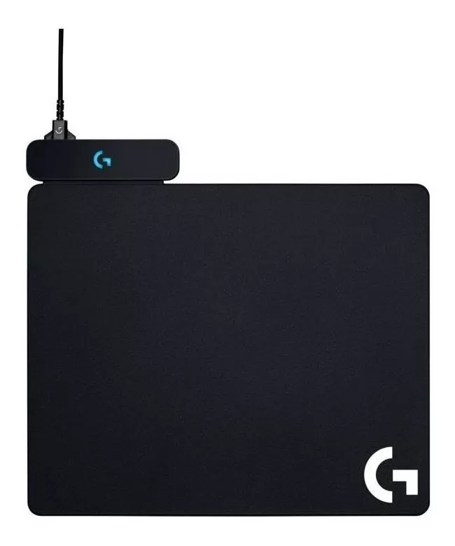 Foto 2 pulgar | Mouse Pad Gamer Logitech Negro G Series Powerplay de Tela Liso 34.4 cm x 32.1 cm x 0.2 cm