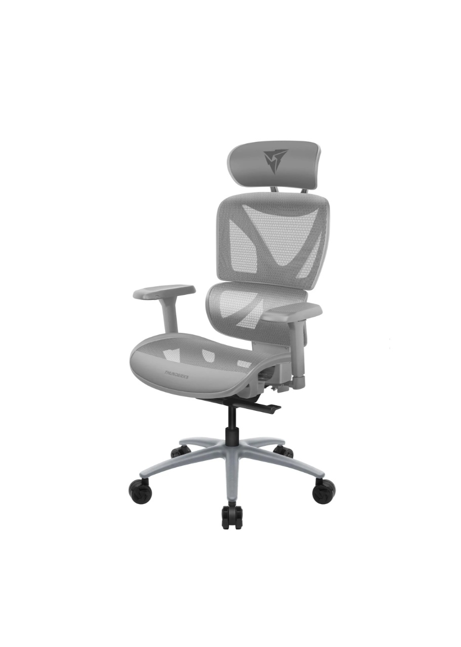 Foto 2 | Silla Gamer Thunder X3 Xtc Malla Gris