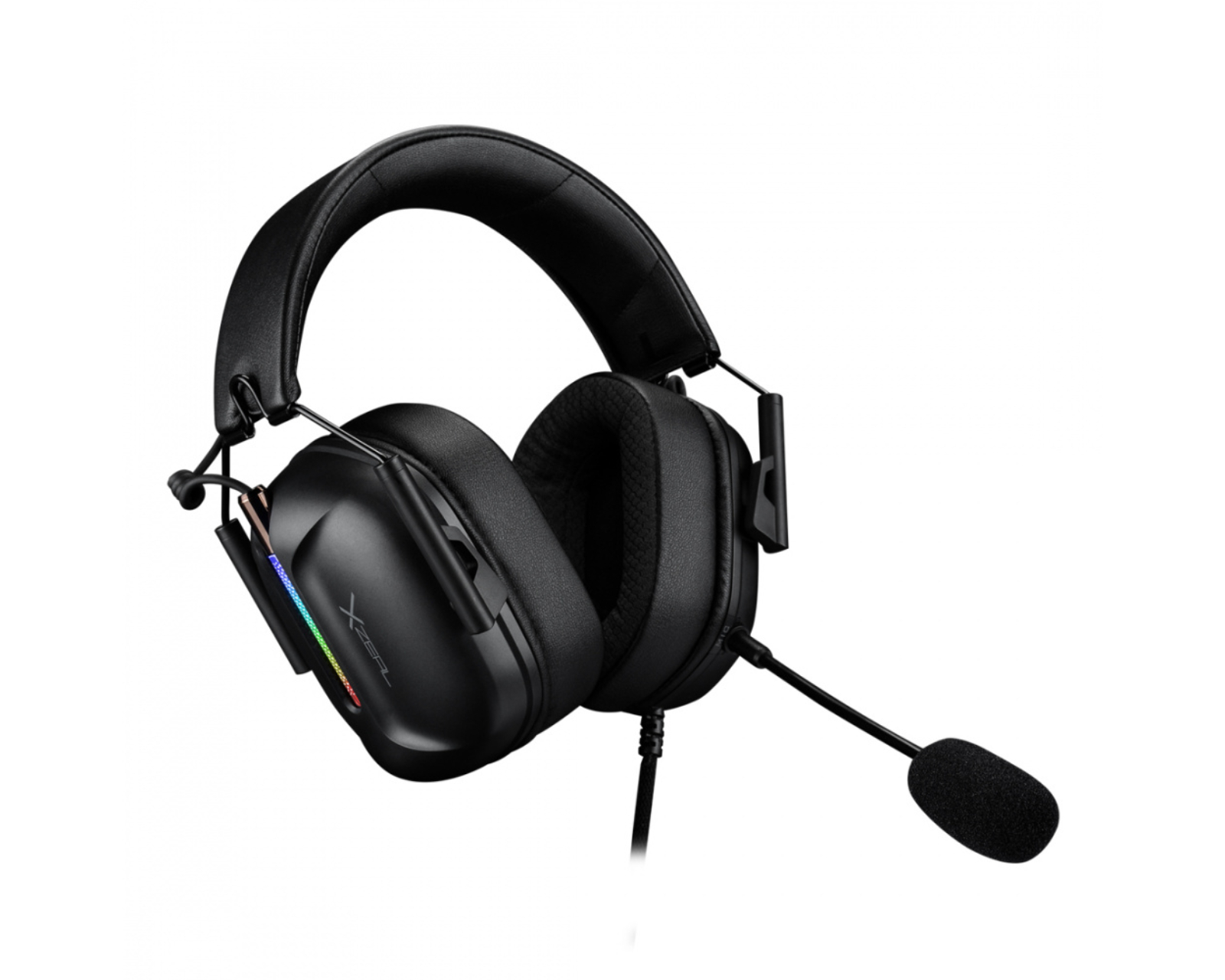 Foto 3 pulgar | Xzeal Audífonos Gamer Con Micrófono Xz-7010 Alámbrico 1.8 Metros Negro