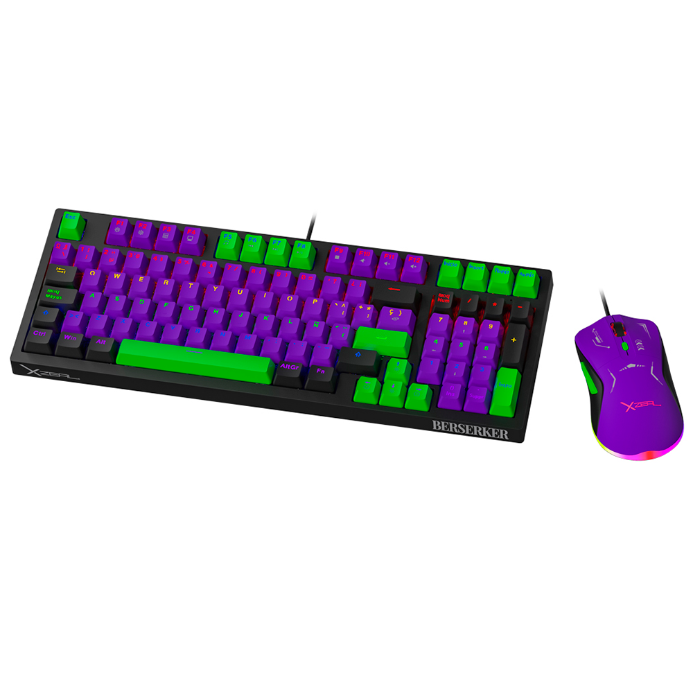 Foto 2 pulgar | Kits De Teclado Y Mouse Kit Gamer Xzeal 2 En 1 Xz-201