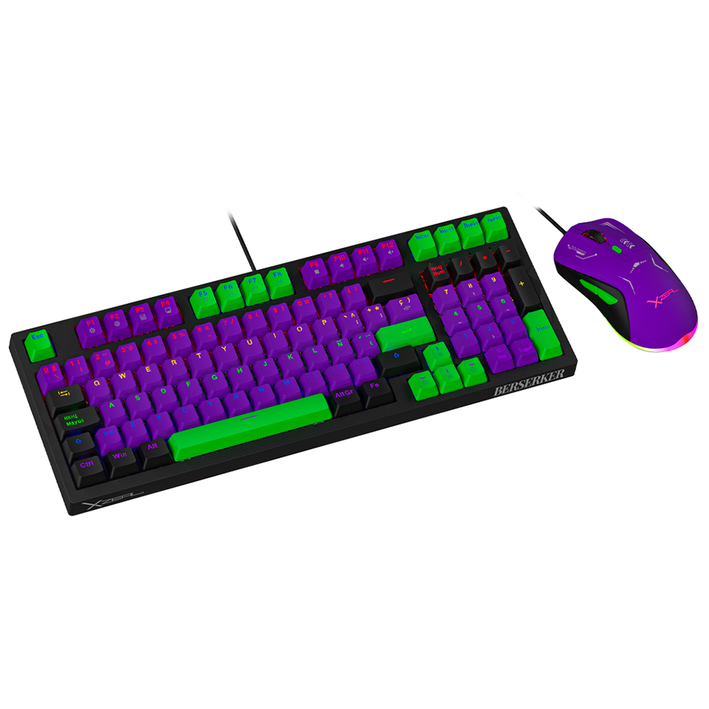 Foto 3 pulgar | Kits De Teclado Y Mouse Kit Gamer Xzeal 2 En 1 Xz-201