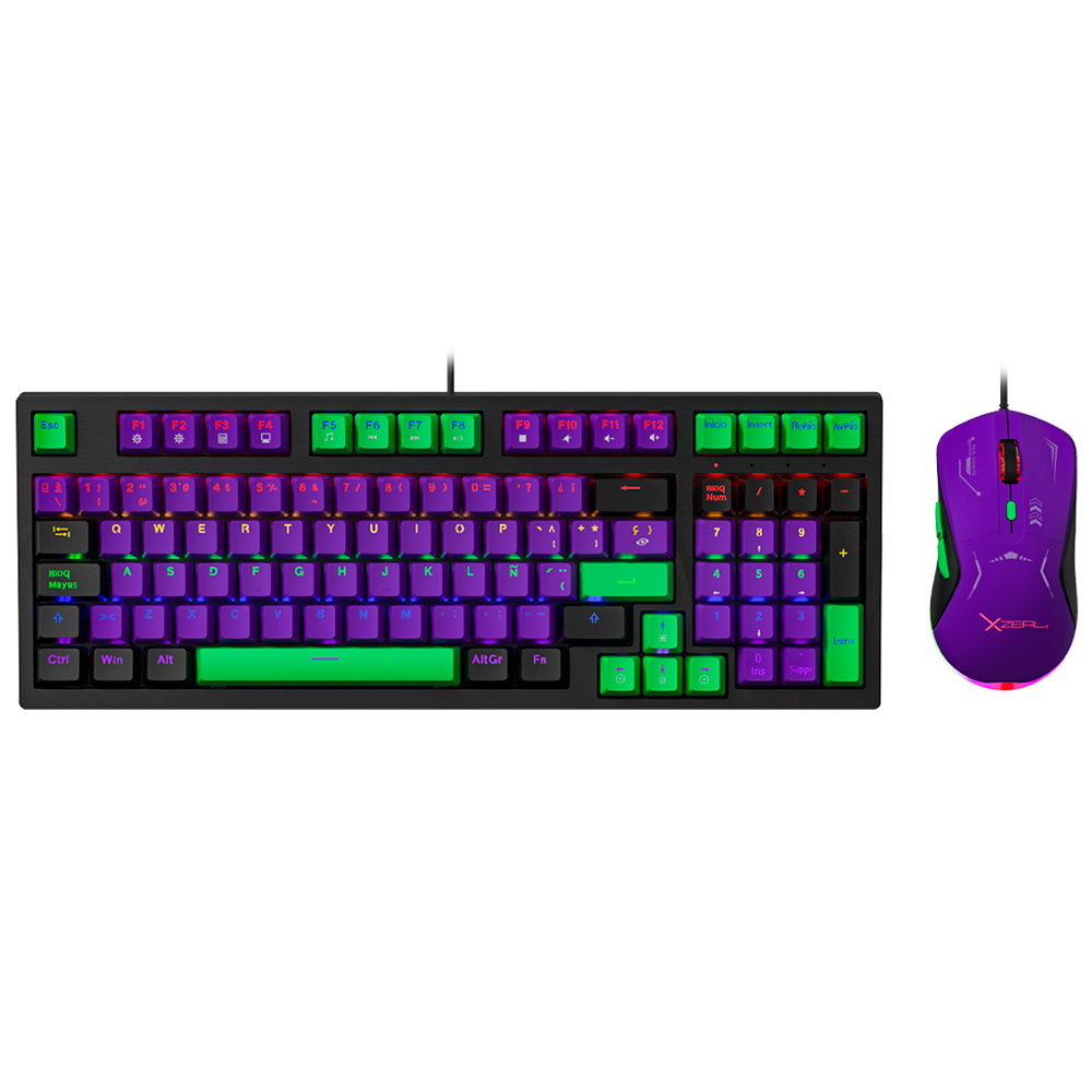 Foto 4 pulgar | Kits De Teclado Y Mouse Kit Gamer Xzeal 2 En 1 Xz-201