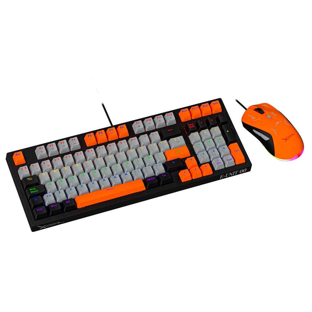 Kits De Teclado Y Mouse Kit Gamer Xzeal 2 En 1 Xz-201
