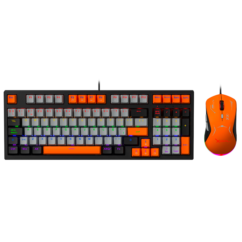 Foto 3 pulgar | Kits De Teclado Y Mouse Kit Gamer Xzeal 2 En 1 Xz-201