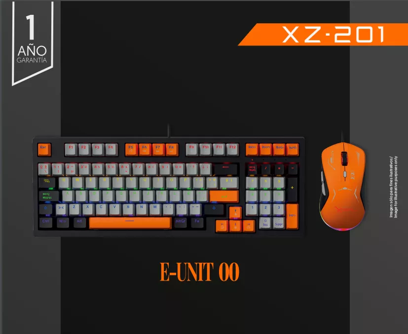 Foto 4 pulgar | Kits De Teclado Y Mouse Kit Gamer Xzeal 2 En 1 Xz-201