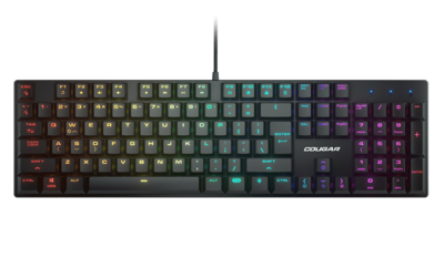 Foto 3 | Kit Gamer De Teclado Y Mouse Cougar Combat, Alámbrico, Usb, Negro (inglés) Rgb