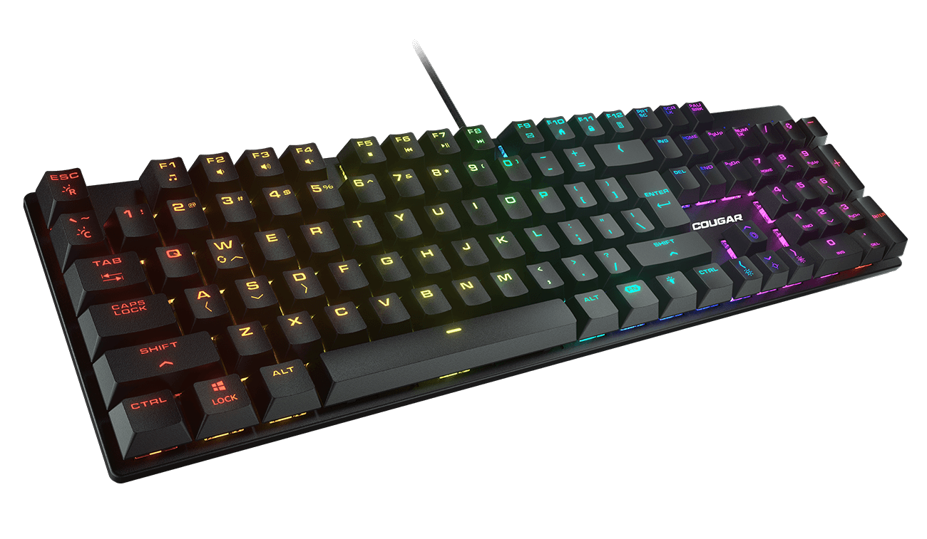 Foto 4 | Kit Gamer De Teclado Y Mouse Cougar Combat, Alámbrico, Usb, Negro (inglés) Rgb