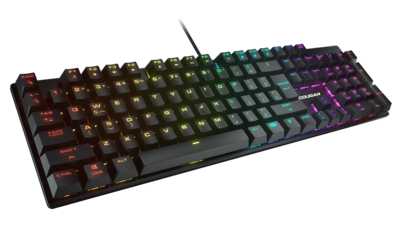 Foto 4 | Kit Gamer De Teclado Y Mouse Cougar Combat, Alámbrico, Usb, Negro (inglés) Rgb