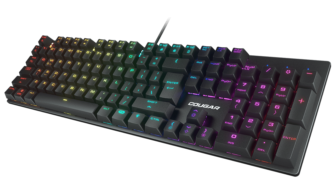 Foto 6 pulgar | Kit Gamer De Teclado Y Mouse Cougar Combat, Alámbrico, Usb, Negro (inglés) Rgb