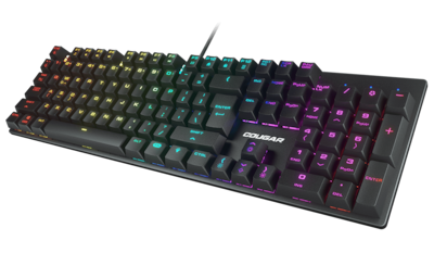 Foto 5 | Kit Gamer De Teclado Y Mouse Cougar Combat, Alámbrico, Usb, Negro (inglés) Rgb