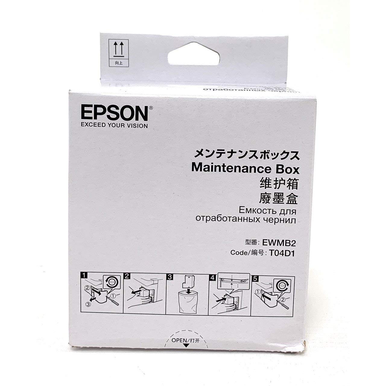 Caja De Mantenimiento De Tinta Epson T04d100 Ecotank - Venta Internacional.