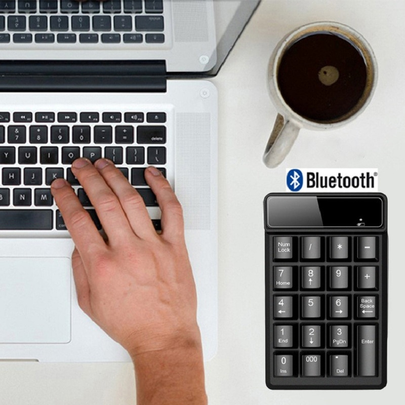 Foto 3 | Teclado Numérico Bluetooth Mougol De 19 Teclas Para Windows - Venta Internacional.