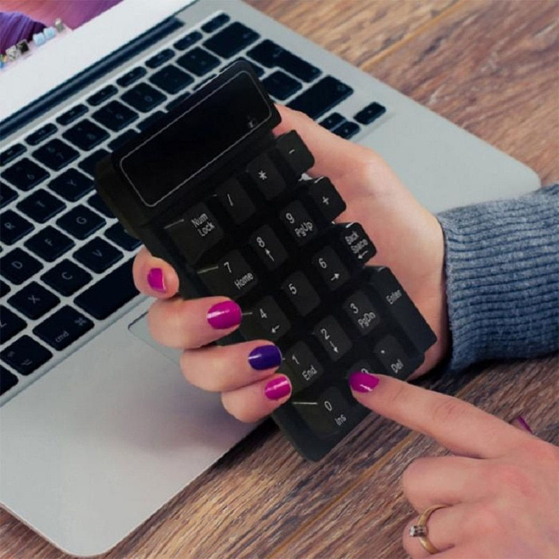 Foto 4 | Teclado Numérico Bluetooth Mougol De 19 Teclas Para Windows - Venta Internacional.