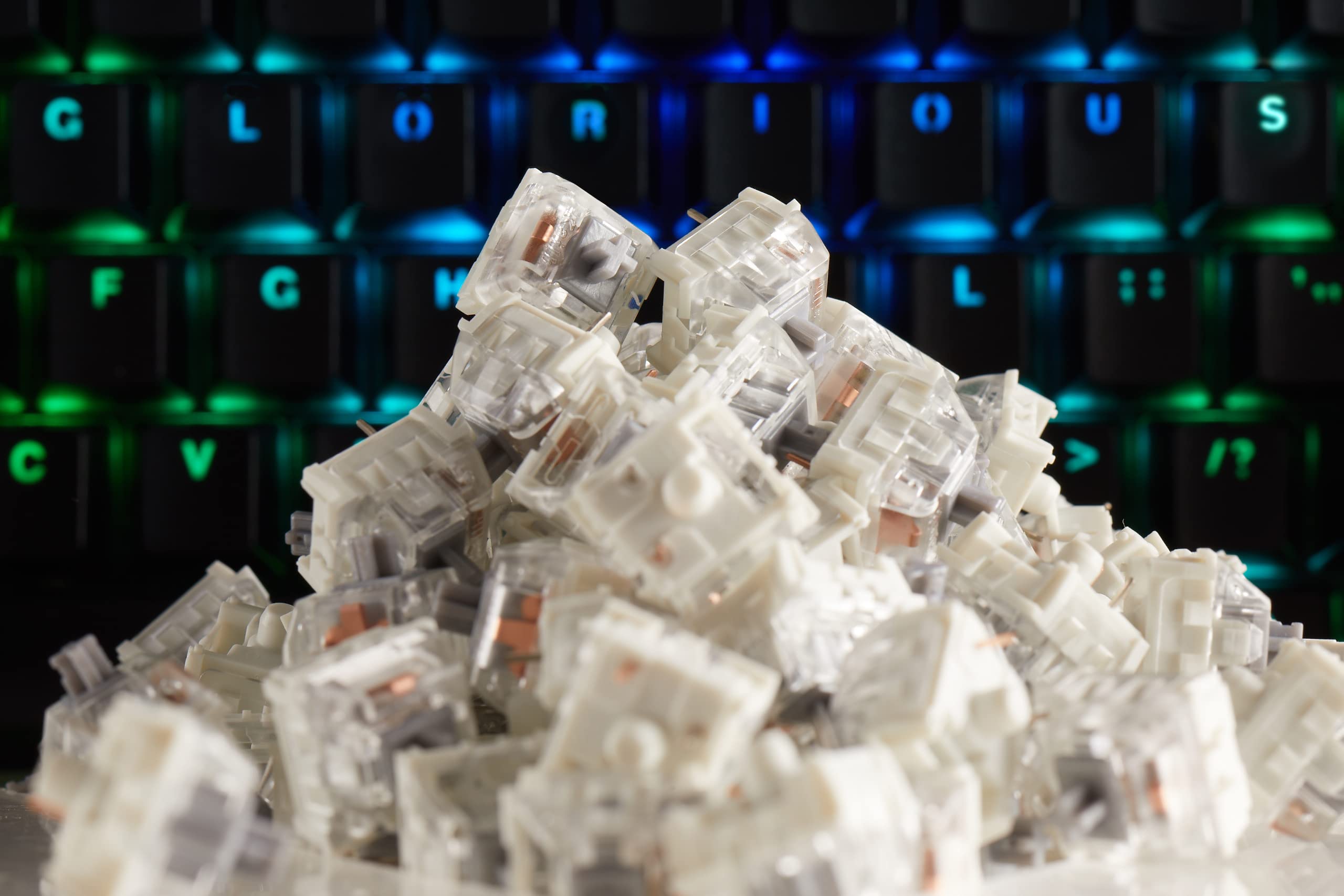 Foto 7 pulgar | Interruptores Mecánicos Para Teclado Kailh Speed Silver, Paquete De 120 - Venta Internacional.