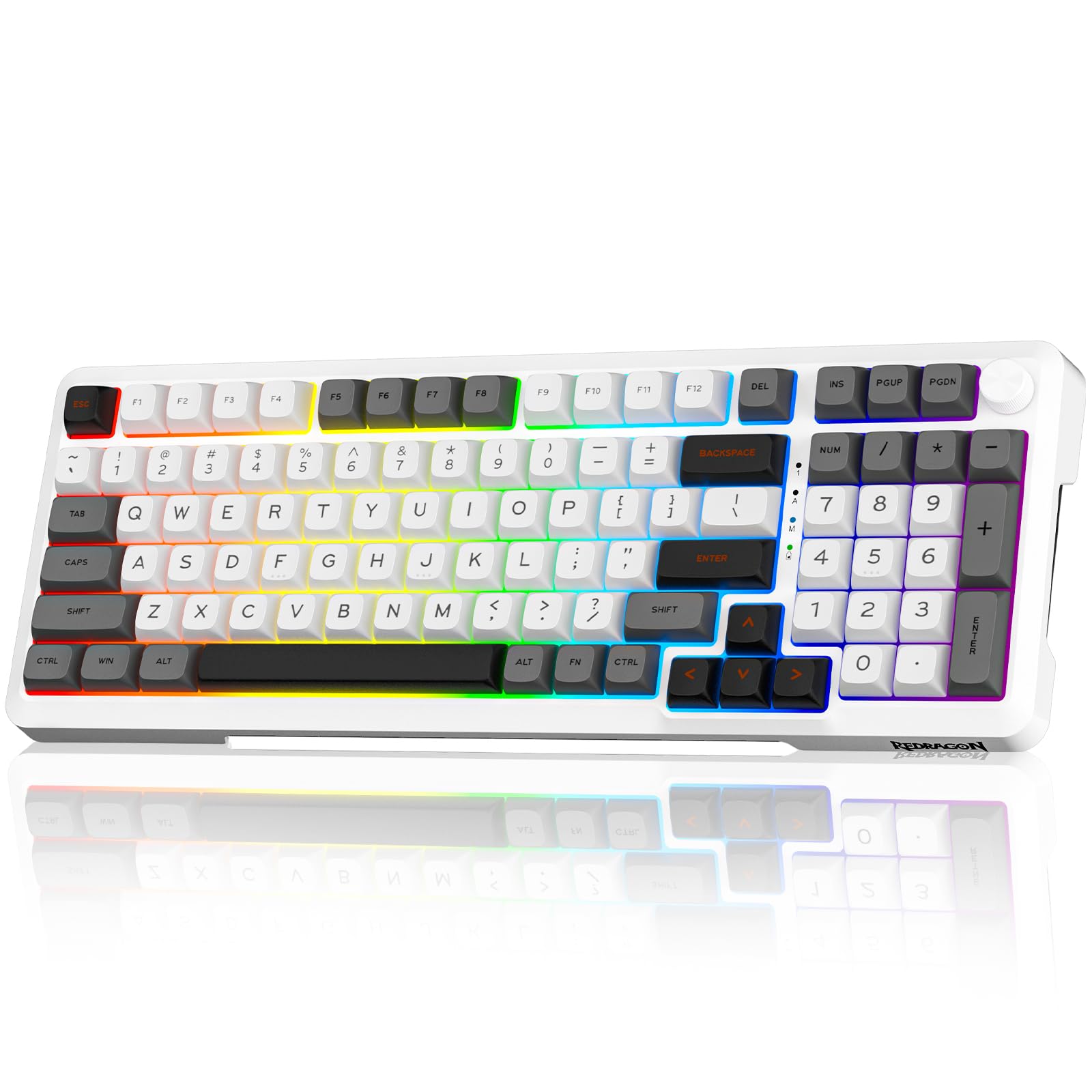 Foto 1 | Teclado Mecánico Inalámbrico Redragon Mda-profile K688 - Venta Internacional.