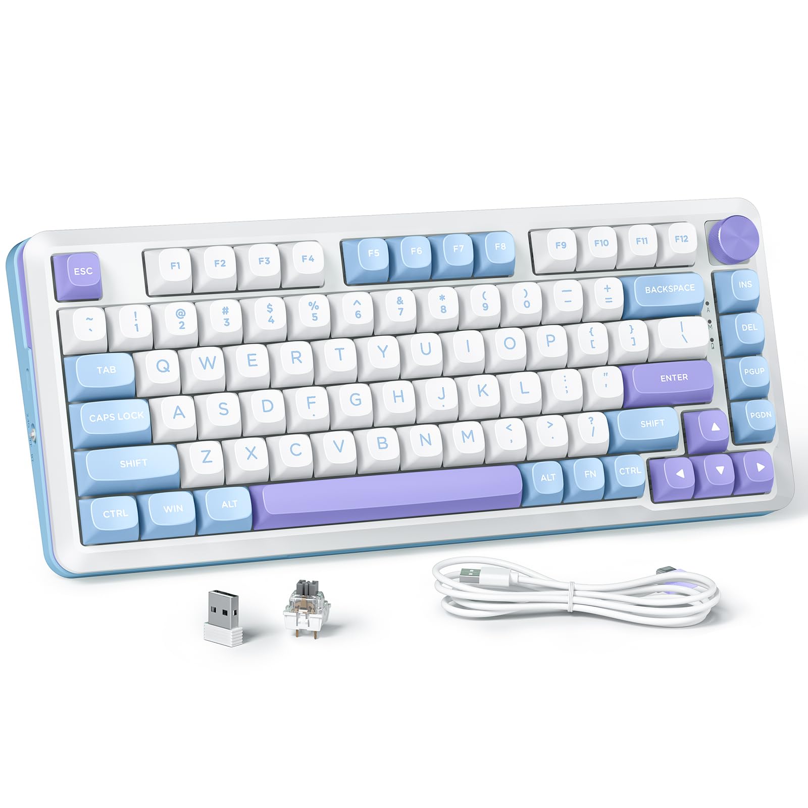 Teclado Mecánico Inalámbrico Redragon K681 Rgb 81 Teclas - Venta Internacional.