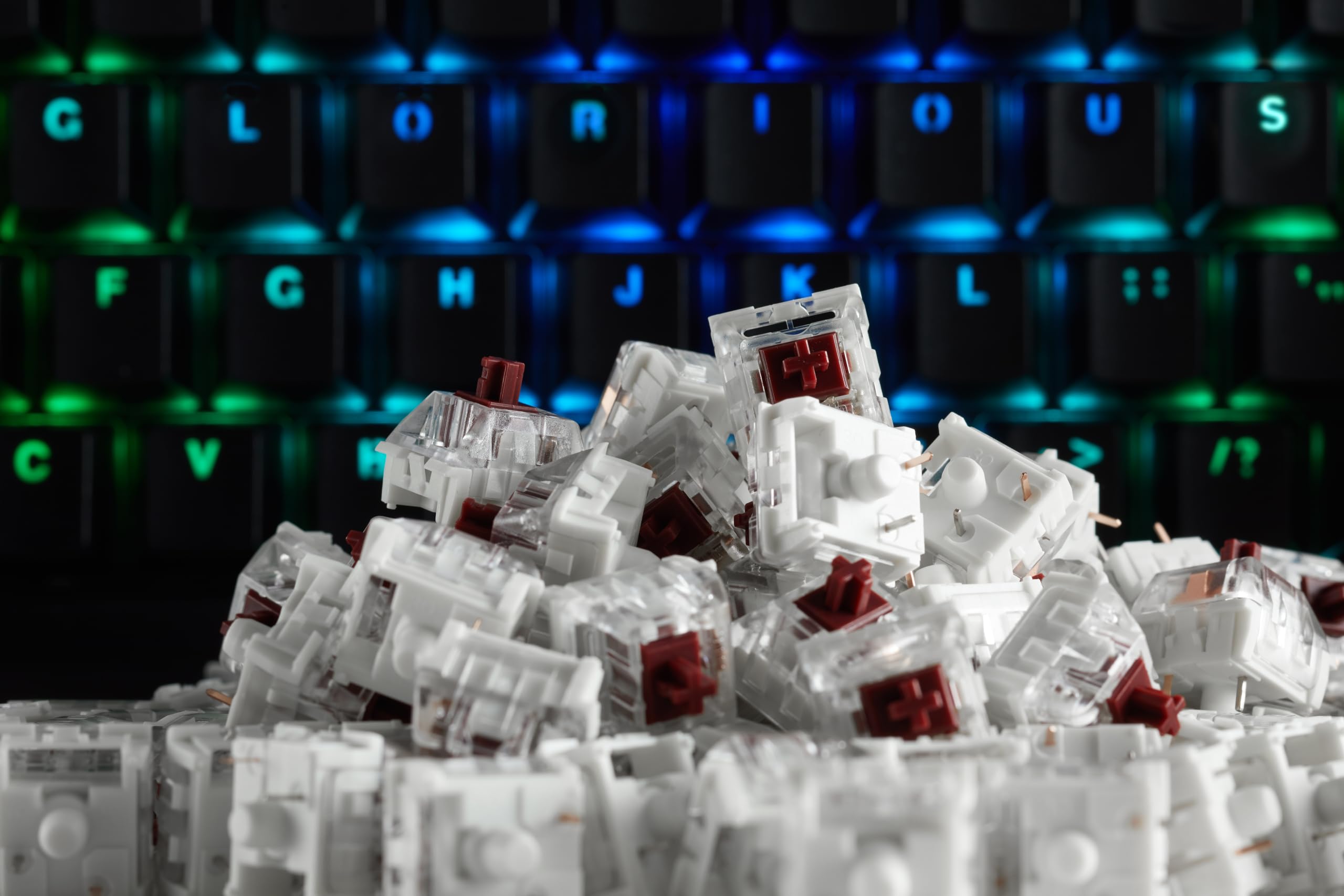 Foto 6 | Interruptores De Teclado Mecánicos Kailh Copper, Paquete De 120 - Venta Internacional.
