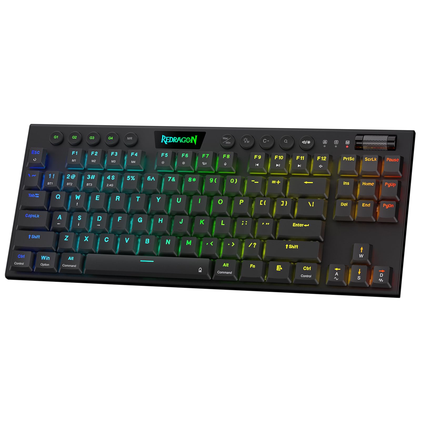 Foto 1 | Teclado Redragon K621 Horus Tkl Inalámbrico Rgb Mecánico - Venta Internacional