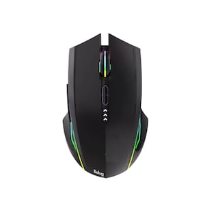 Foto 1 | Mouse Inalámbrico Bluetooth Recargable Ergonomía 2.4g 3modos, Belug Negro Líneas Colores