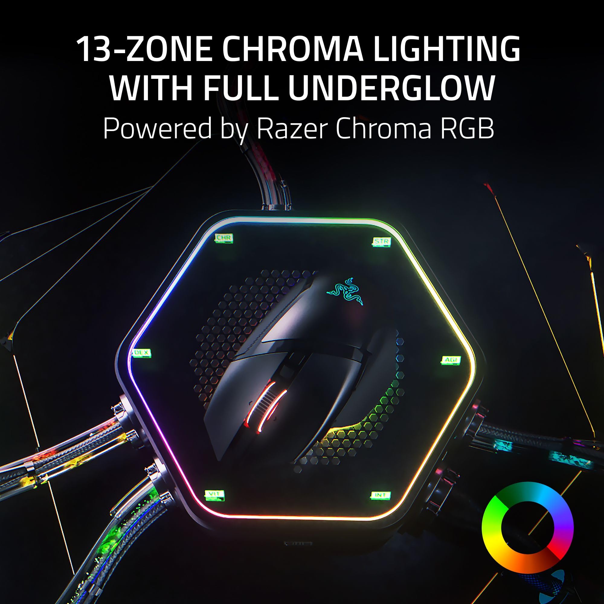 Foto 6 | Ratón Inalámbrico para Juegos Razer Basilisk V3 Pro 35k Dpi Negro - Venta Internacional