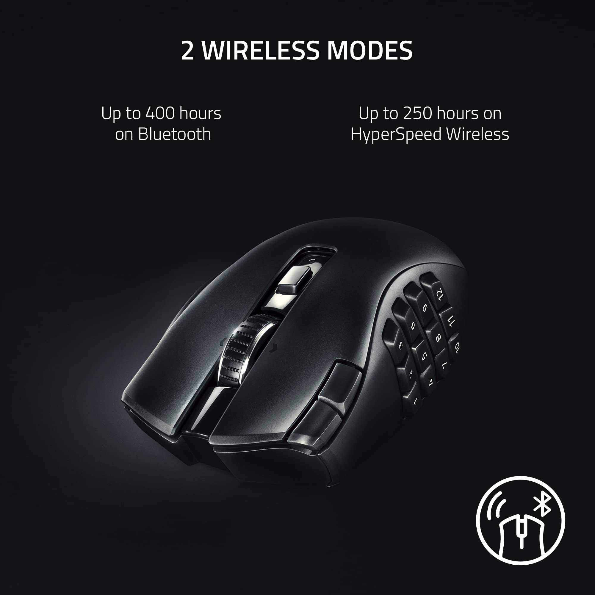 Foto 4 pulgar | Ratón Razer Naga V2 Hyperspeed Wireless Mmo Gaming - Venta Internacional