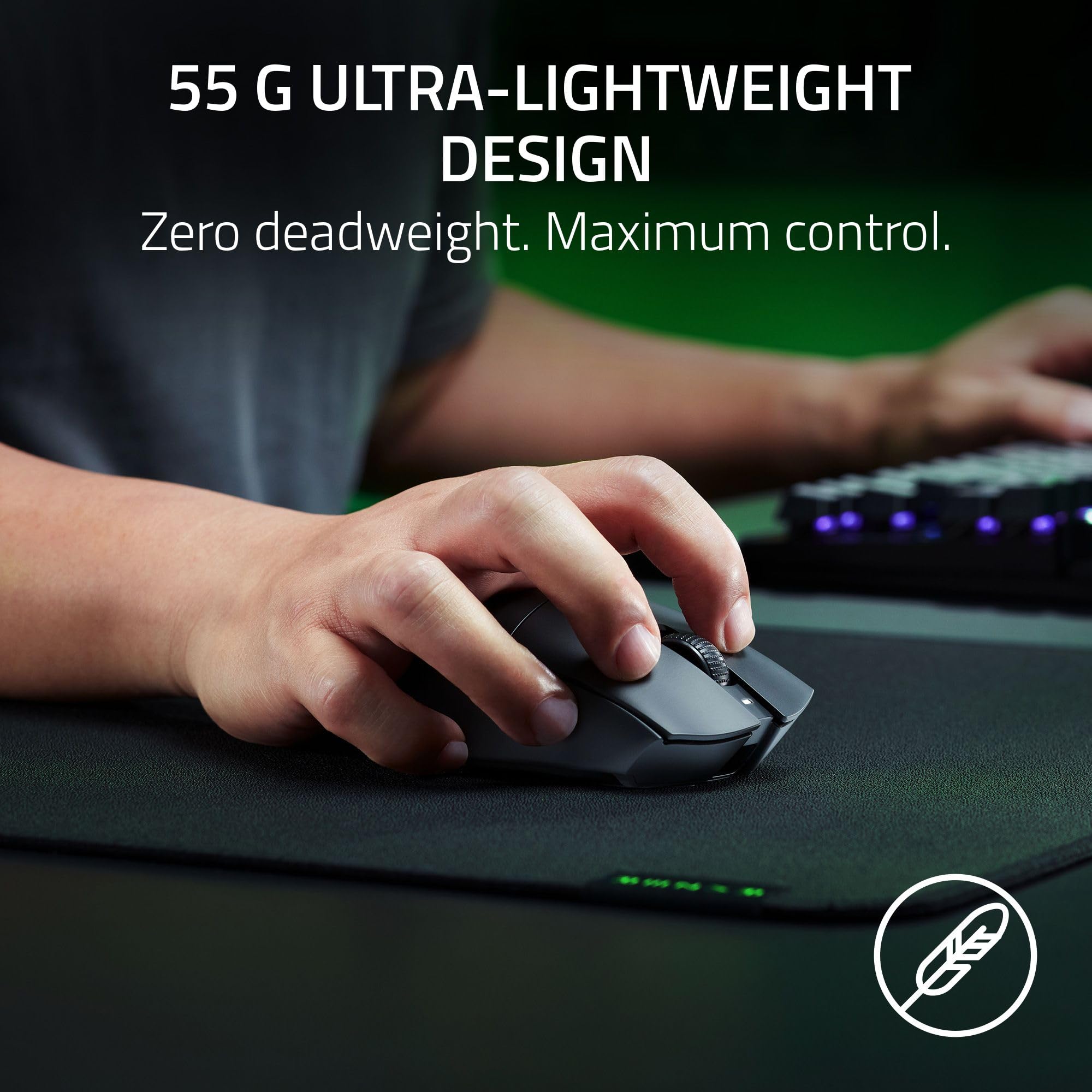 Foto 3 pulgar | Ratón para Juegos Razer Deathadder V3 Hyperspeed Wireless 55g - Venta Internacional