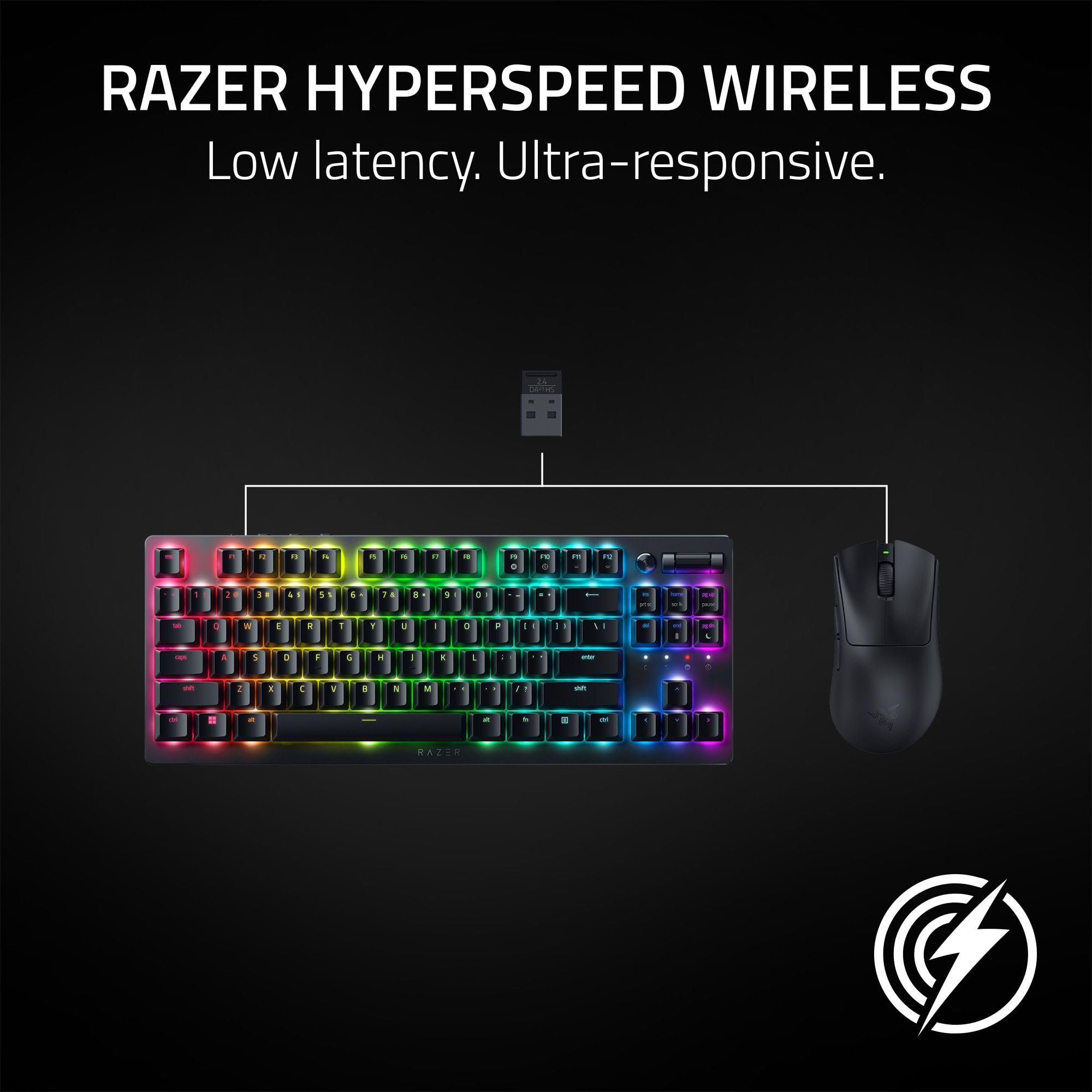 Foto 6 pulgar | Ratón para Juegos Razer Deathadder V3 Hyperspeed Wireless 55g - Venta Internacional