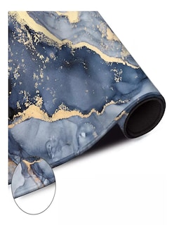 Foto 4 | Mouse Pad Gamer 80x30cm Profesional Azul Marino + Termo Güish