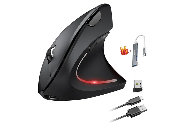 Foto 1 | Mouse Vertical Inalámbrico Xtellar