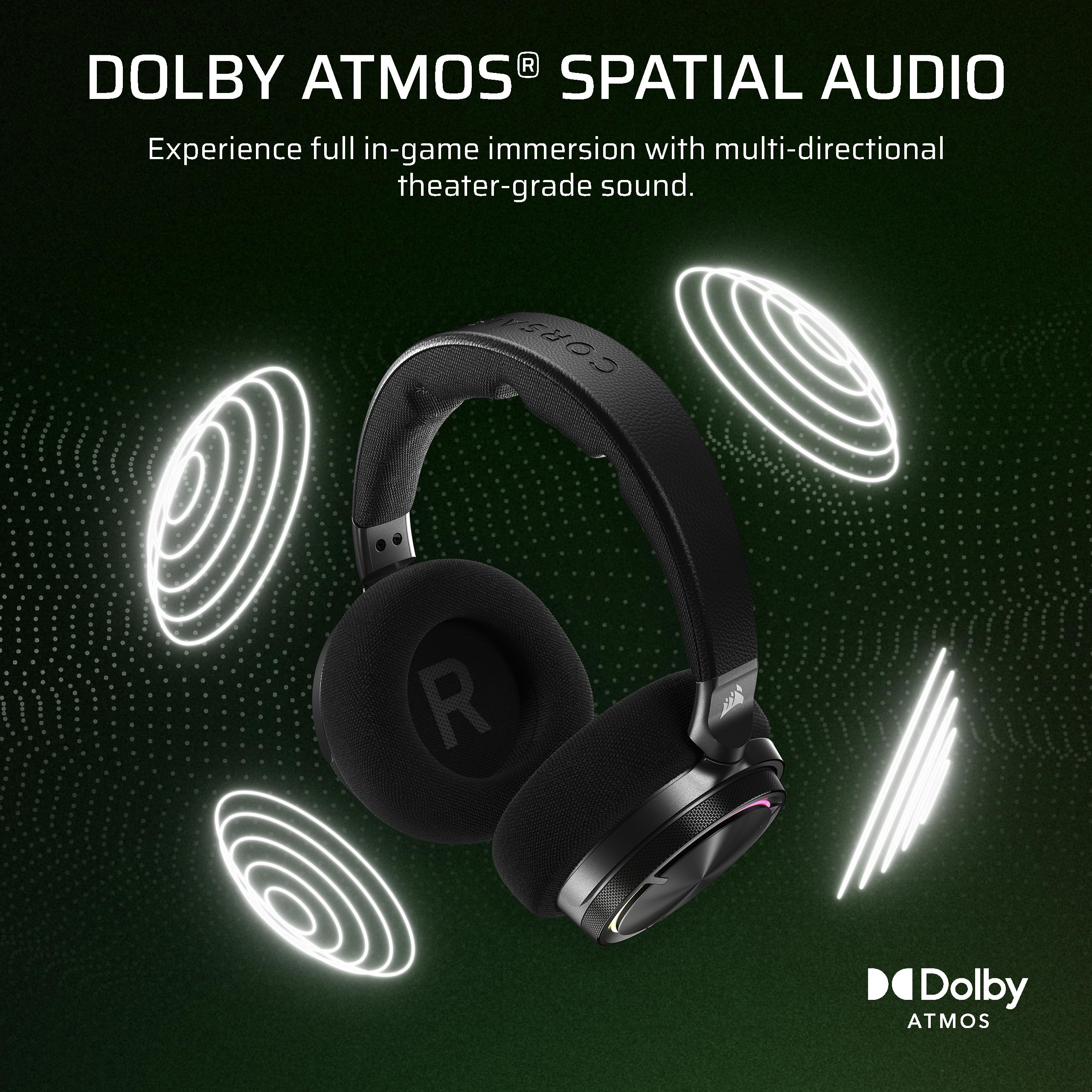 Foto 4 | Auriculares Para Juegos Corsair Virtuoso Max Wireless Xbox Series X|s - Venta Internacional.