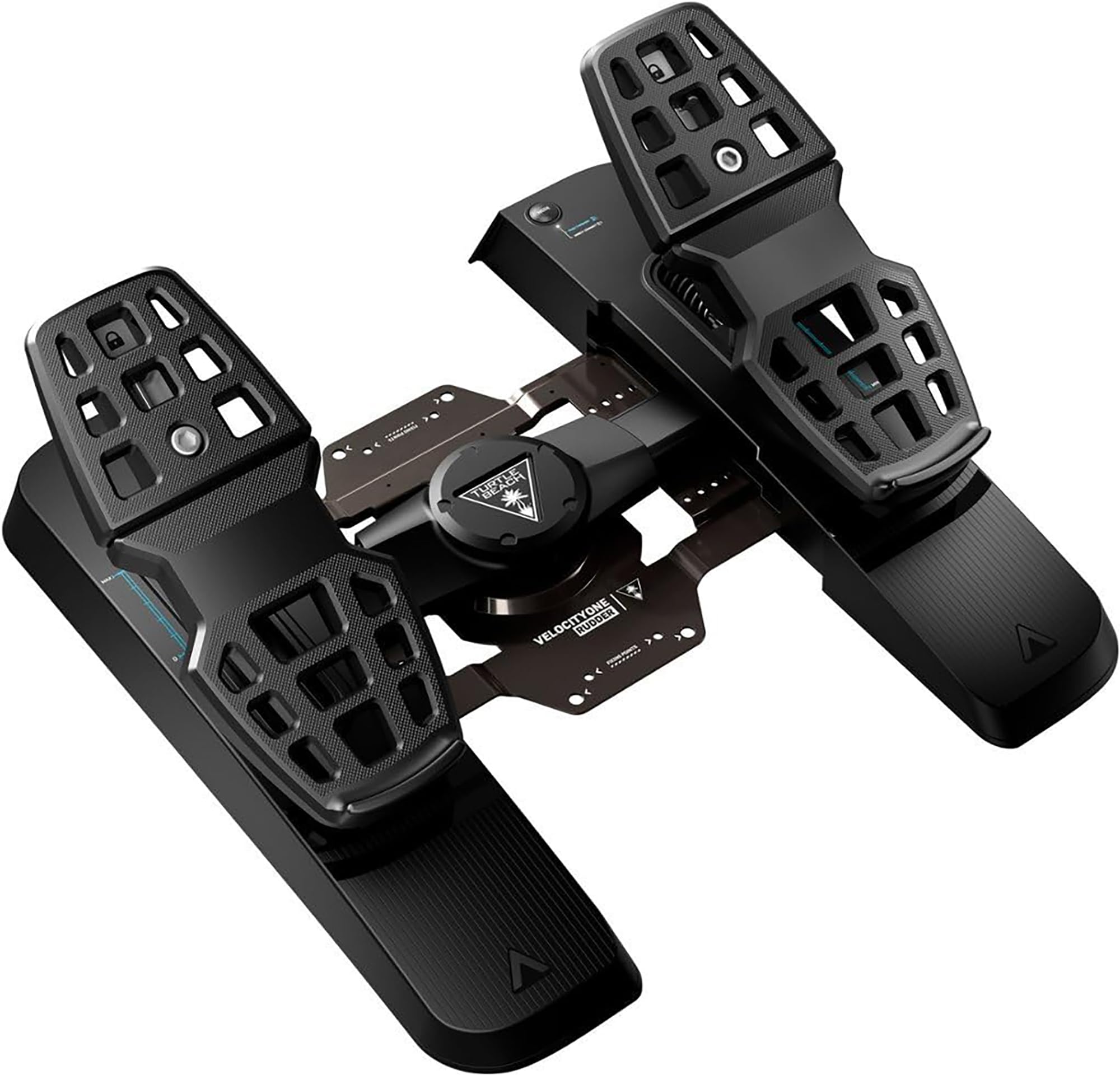 Foto 5 pulgar | Pedales De Timón Turtle Beach Velocityone Universales Negros - Venta Internacional.