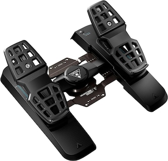 Foto 4 | Pedales De Timón Turtle Beach Velocityone Universales Negros - Venta Internacional.