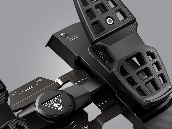 Foto 6 | Pedales De Timón Turtle Beach Velocityone Universales Negros - Venta Internacional.