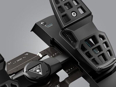 Foto 6 | Pedales De Timón Turtle Beach Velocityone Universales Negros - Venta Internacional.