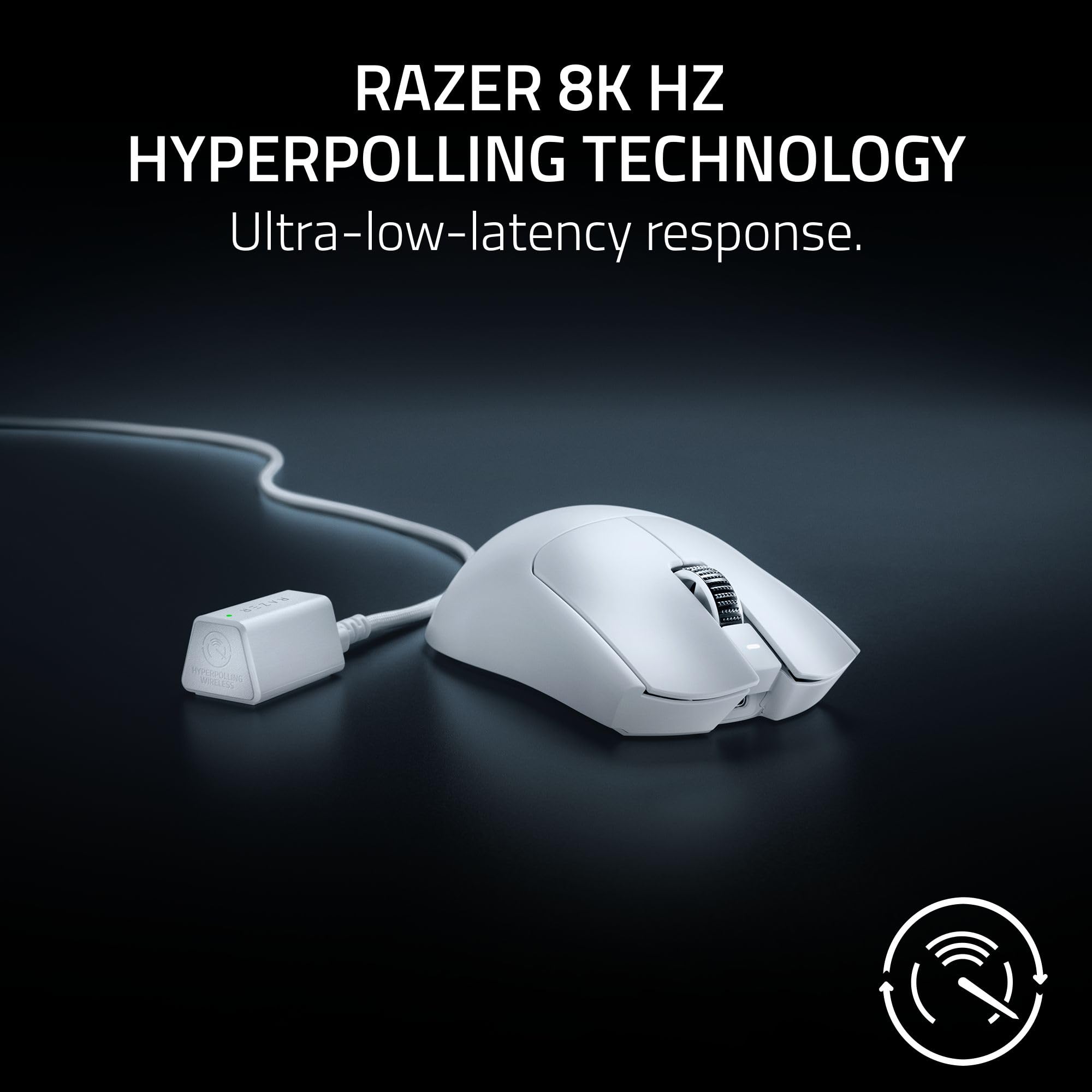 Foto 6 pulgar | Ratón Inalámbrico Para Juegos Razer Viper V3 Pro, 35 K Dpi, 95 Horas, Blanco - Venta Internacional.