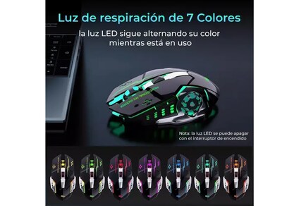 Foto 5 | Mouse Gamer Xtellar Inalámbrico Dual